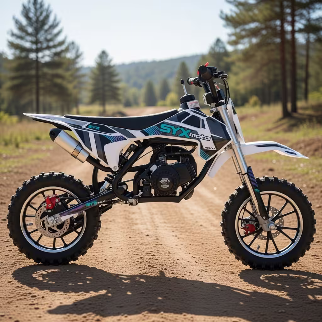 Detalhe do veículo off-road YKF MOTO