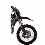 Roda dianteira e suspensão da moto de motocross K1 300 2T