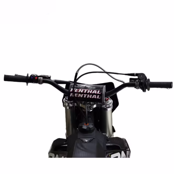 Guidão Renthal para motocross com comandos