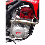 BNAIKI Racing motorcycle engine with red cylinder head