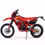 Red YKF 300 dirt bike side view