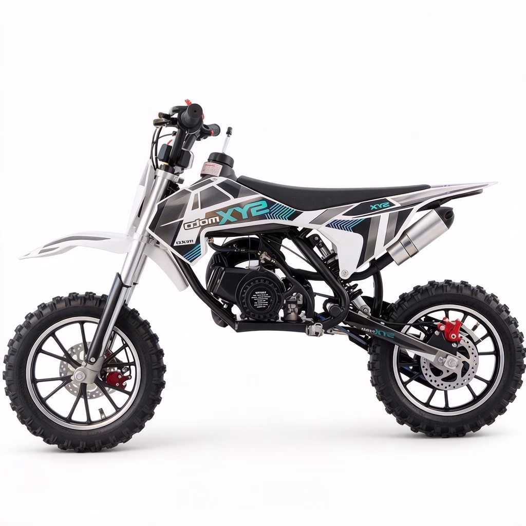Mini moto de motocross infantil com grafismos XY2