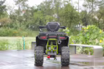 Rear view of YKF-DDQ ATV quad bike