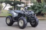 Gray utility ATV with large off-road tires