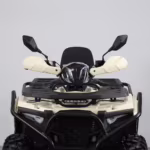 Vista frontal del ATV YKF-F1 300 con manubrio y faro