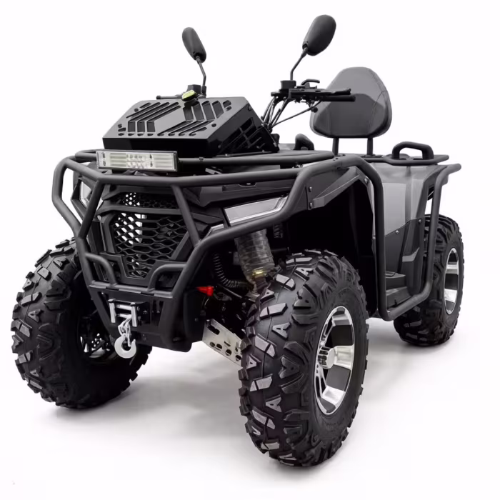 YKF-F1 350 MUD_1-ykfmoto-com YKF-F1 350 MUD, quad todoterreno de 350 cc con tracción 4x4 y barra de luces LED.