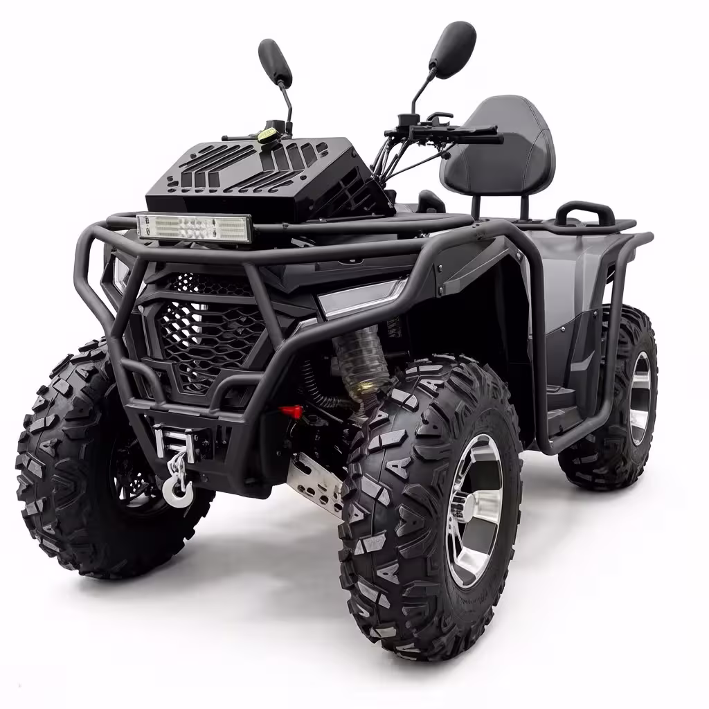 YKF-F1 350 MUD_1-ykfmoto-com YKF-F1 350 MUD mud atv 350cc 4x4 off-road quad with LED light bar