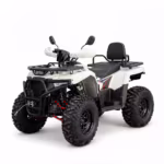YKF-F1 350 350cc 4x4 atv white sport ATV with black accents and rugged tires