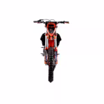 Orange NC300S dirt bike front view