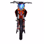 Orange YKF K1 NX250 dirt bike front view