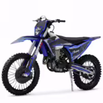 Blue and black YKF K1 YBS300 dirt bike