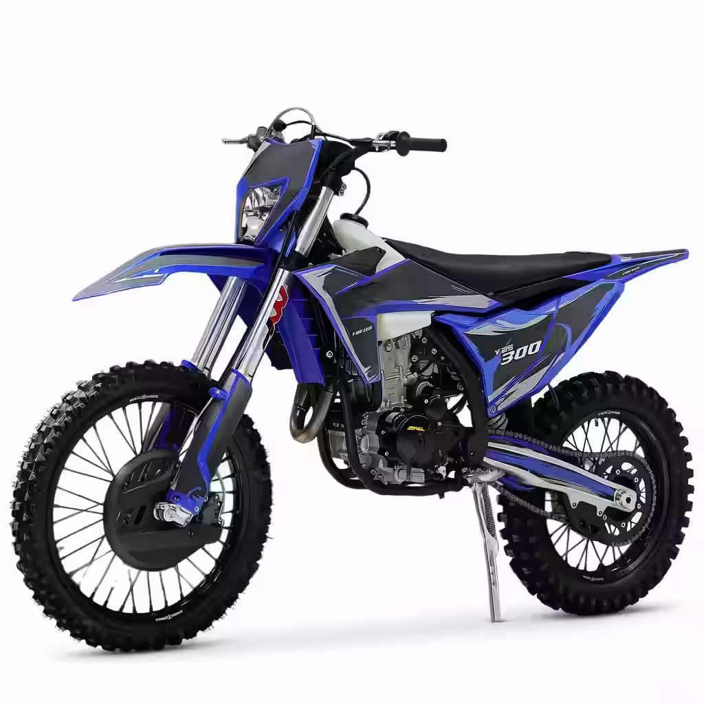 YKF-K1 YBS300_6-ykfmoto-com Blue and black YKF K1 YBS300 dirt bike