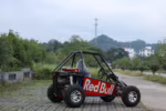 buggy off-road com a marca Red Bull