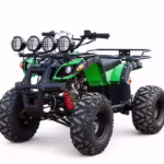 YKF-LB02 youth quad bike green 125cc ATV with four front lights