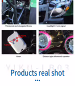 YKF-LB03 go-kart features showcase collage