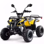 YKF-LB04 125cc atv with reverse yellow and black mini four wheeler