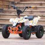 Mini electric ATV quad bike with camouflage body