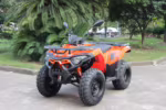 Orange YKF-LX 700 ATV parked outdoors