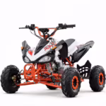 YKF-XHX mini atv orange and white youth quad bike
