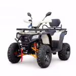 YKF-DDQ PRO 250cc off road atv and YKF-DDQ III off road quad bike white ATV with front rack