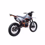 CB250D-G dirt bike with orange frame and gray bodywork