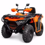 YKF-HS 250cc quad bike orange adult ATV with black accents