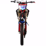 Front view of YKF-7 dirt bike