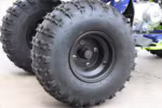 ATV off-road tire with deep tread pattern