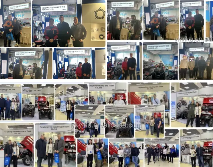 YKF MOTO em uma feira internacional de powersports