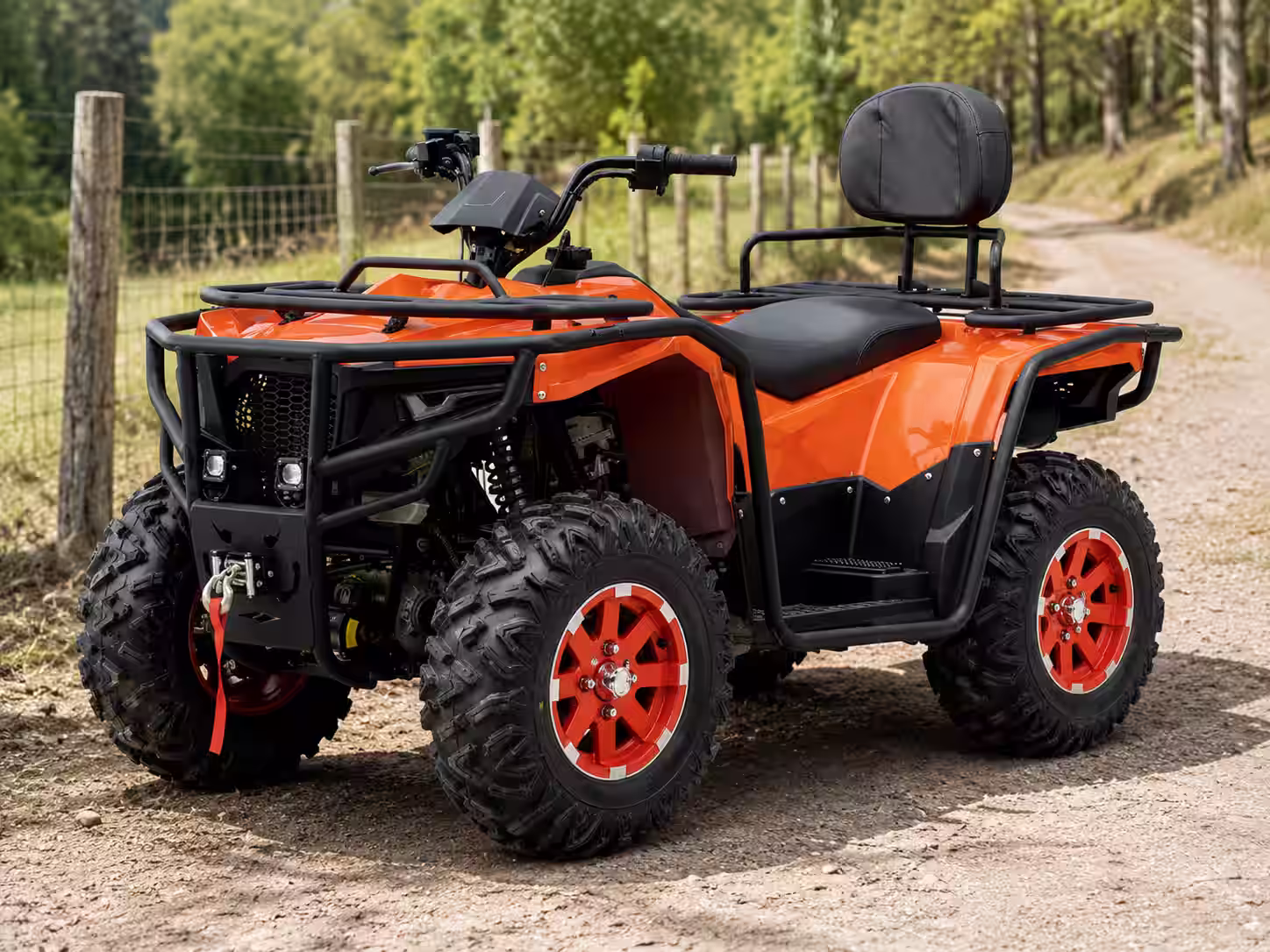 Guincho elétrico dianteiro YKF-BD 350 e suportes